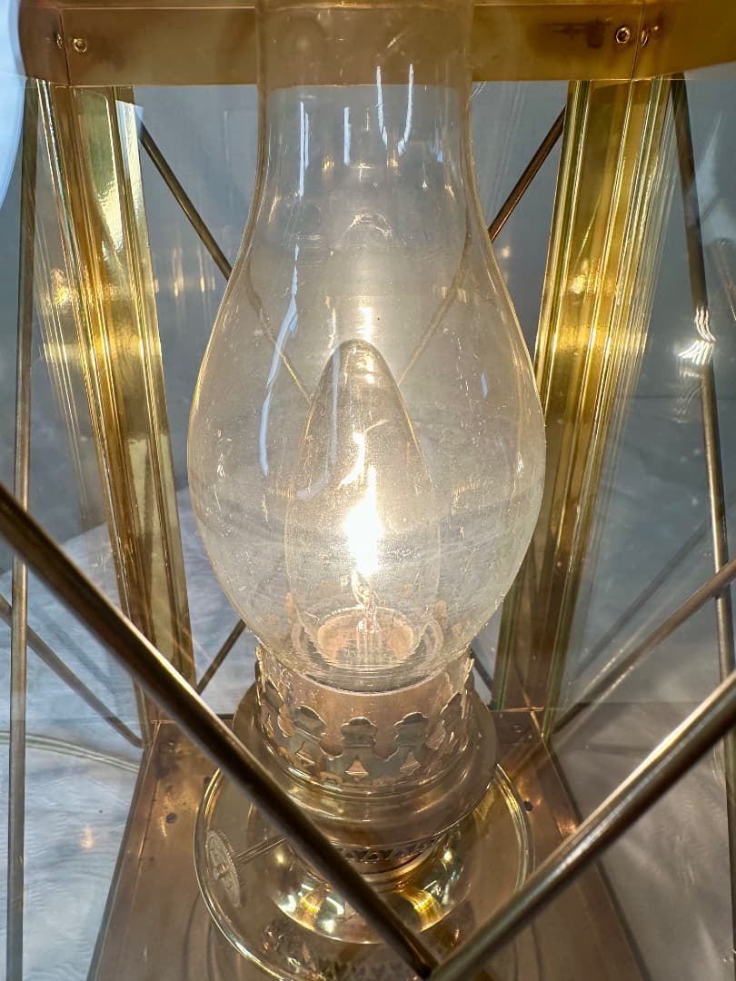 デンハーロッテルダム オランダ製 船舶燈ランプ 真鍮製②