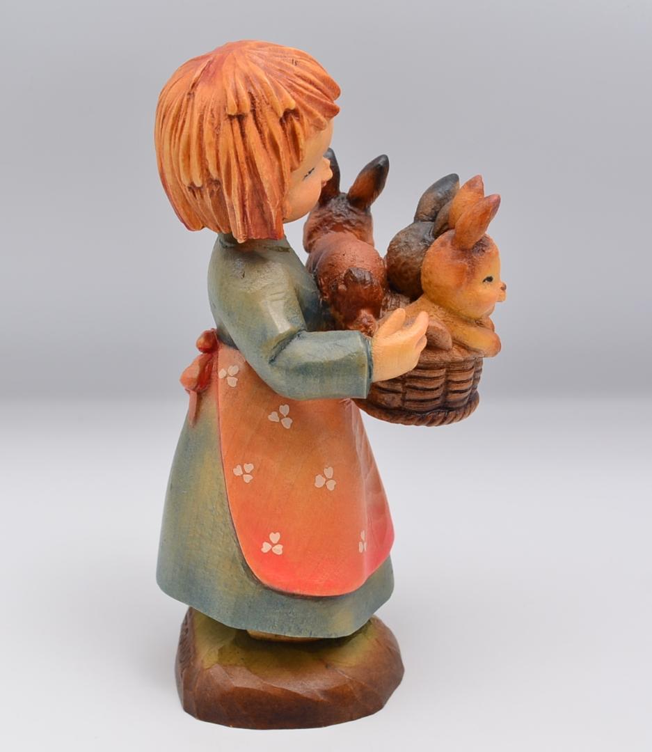 ウサギを持つ少女　アンリ　ANRI　サラケイ　限定品　15ｃｍ　ヴィンテージ