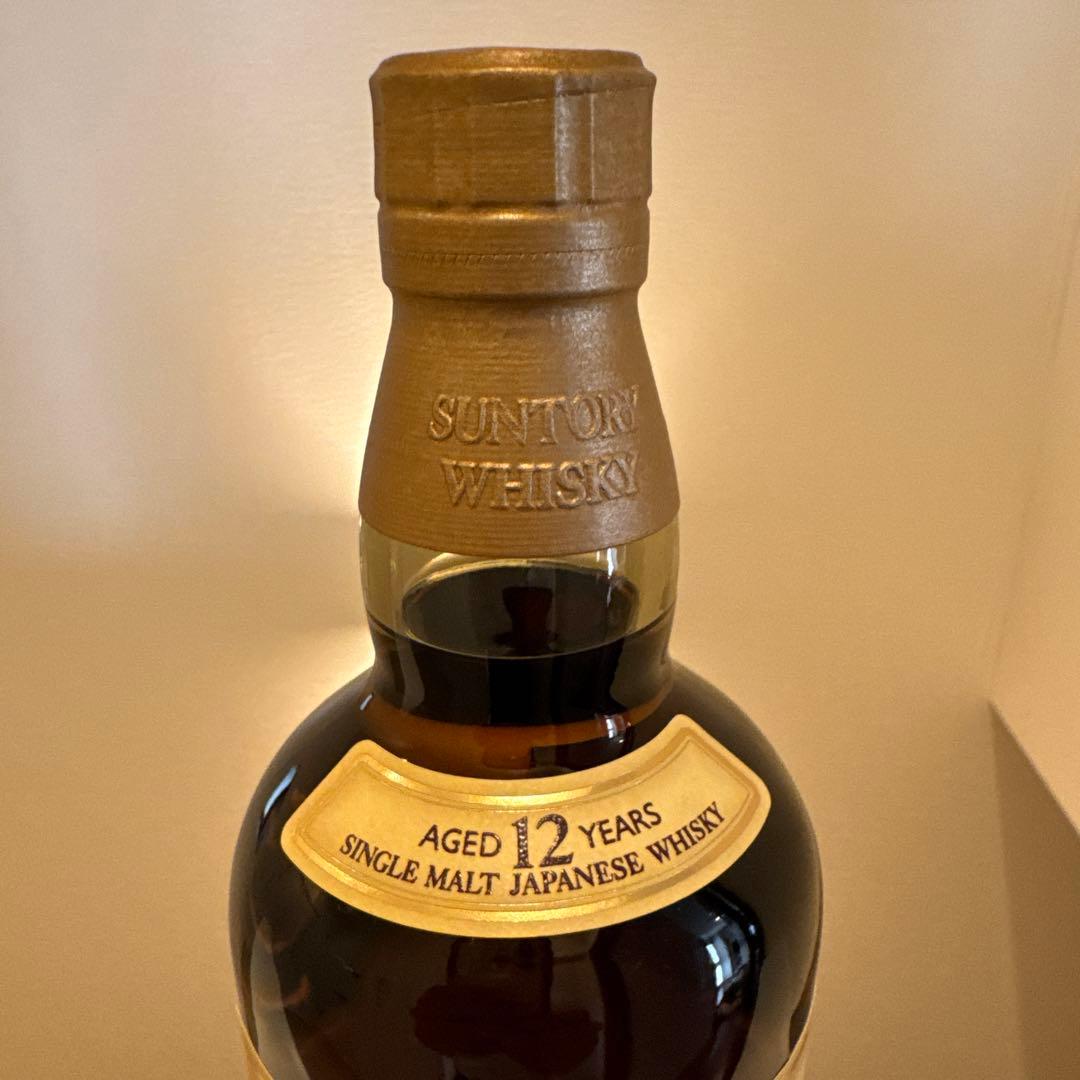 サントリーシングルモルトウイスキー 山崎12年 700ml瓶 新品