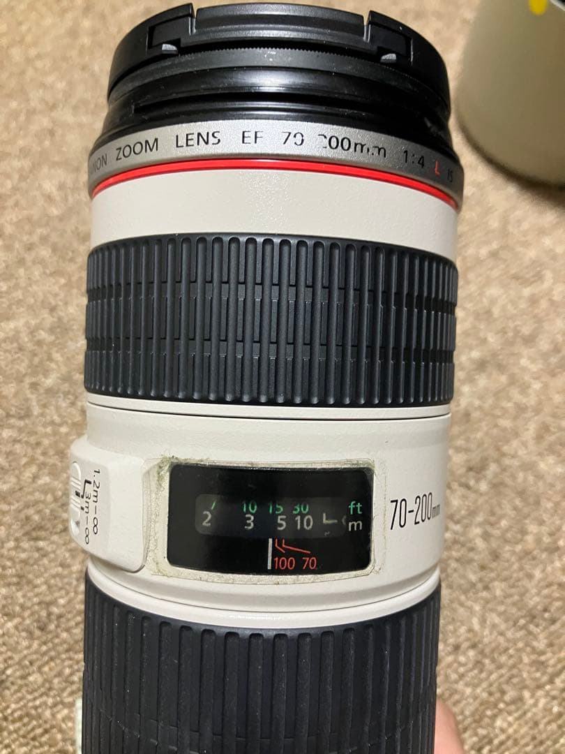 Canon 70-200mm F4L USMズームレンズ