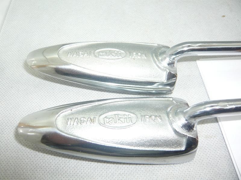 美品　タキイ　和裁電化鏝　ランプ付き　和裁コテ　和裁こて　タキイ製　鏝２本付