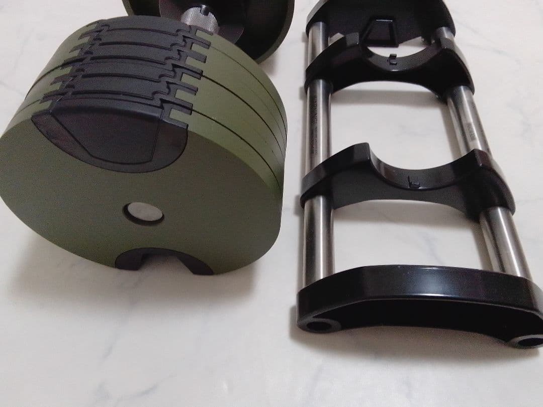 2個セット NUO BELL フレックスベル 20kg グリーン ダンベル ②