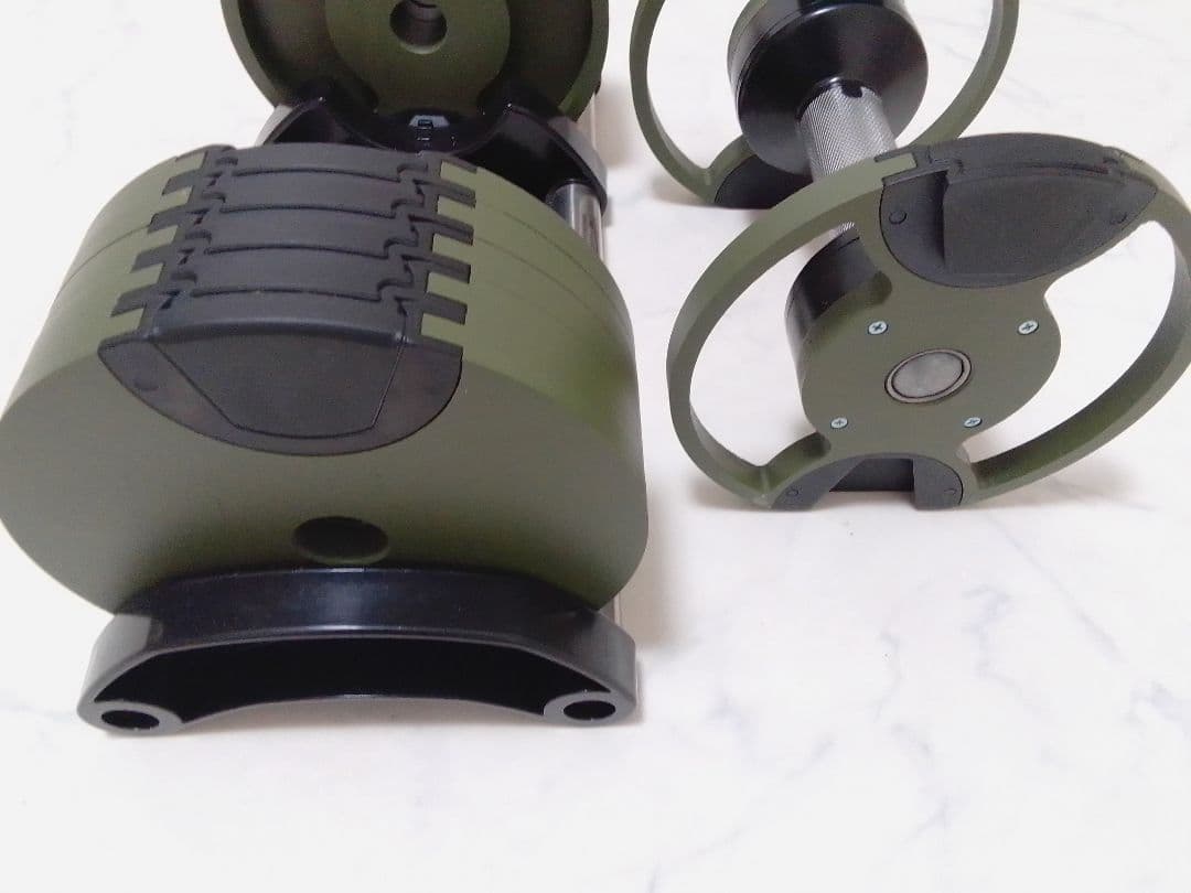 2個セット NUO BELL フレックスベル 20kg グリーン ダンベル ②