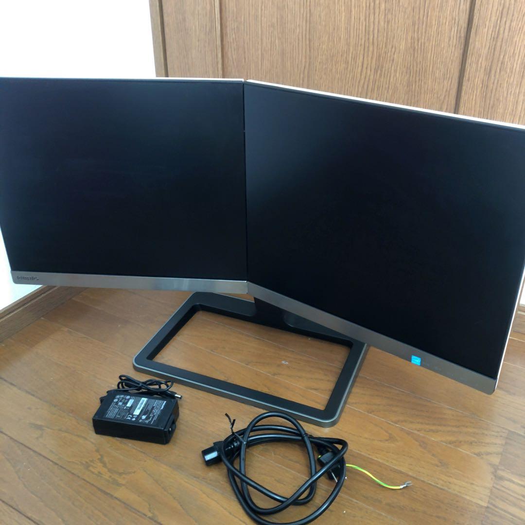 【希少】Philips デュアルモニター 19DP6Q 19インチ