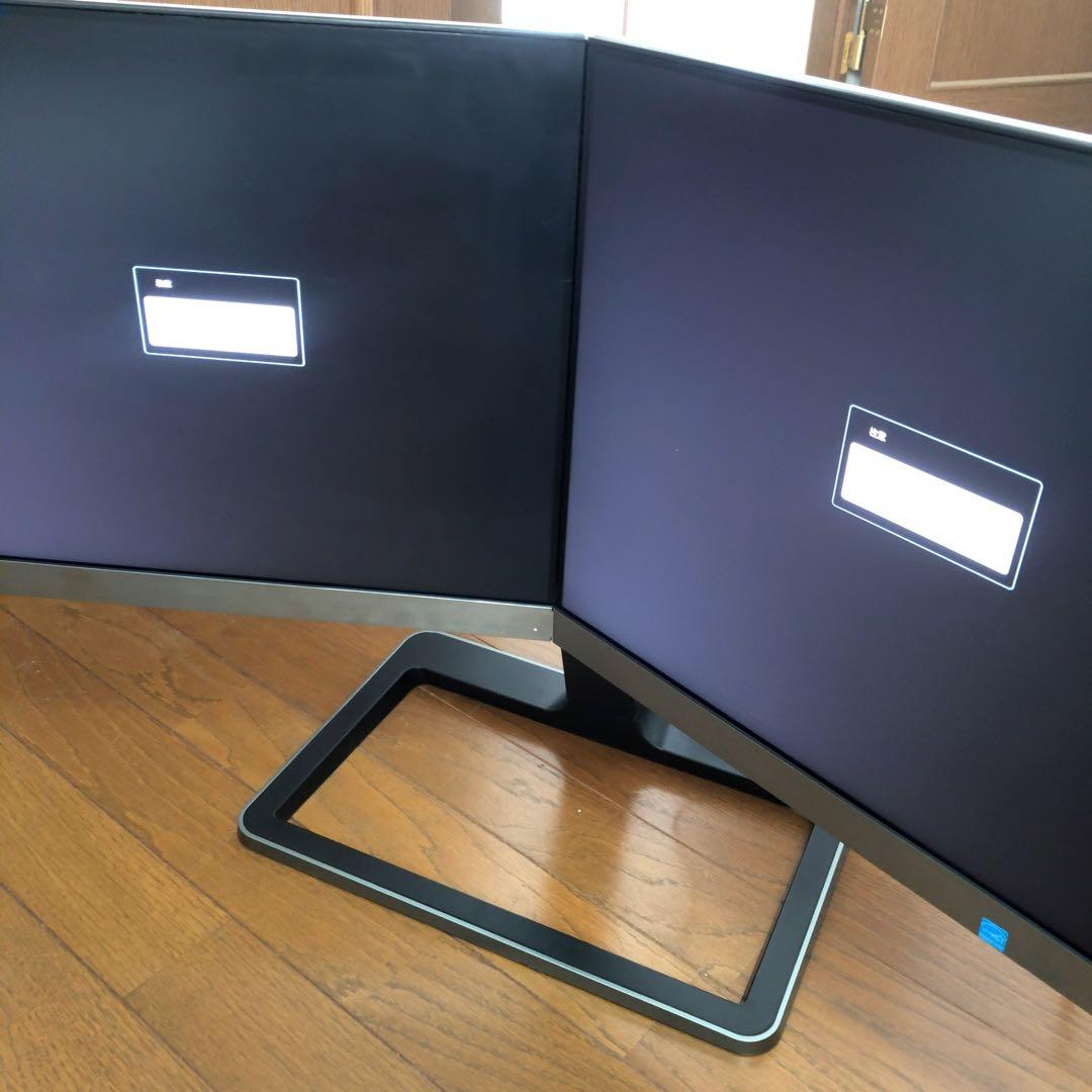 【希少】Philips デュアルモニター 19DP6Q 19インチ