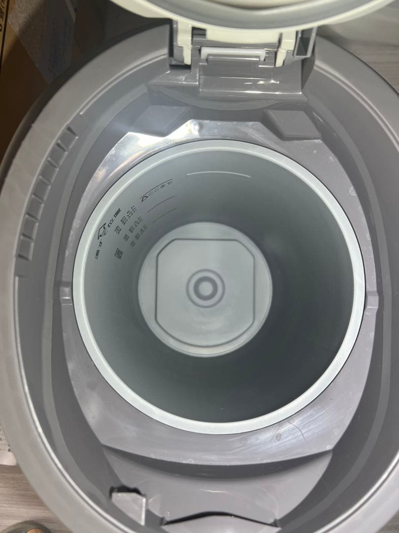 【美品】象印 スチーム式加湿器 EE-DC50-HAグレー