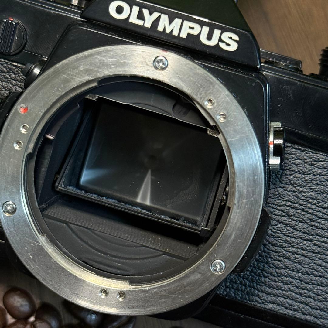 ✨本日のみ✨ブラックボディ美品✨実写・整備済✨OLYMPUS OM-1 完動品‼️