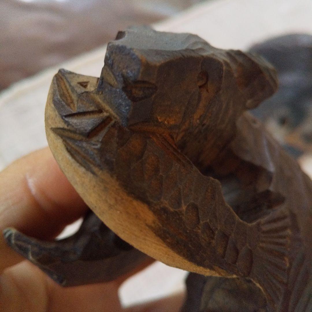 アイヌ木製熊の置物、アイヌ人形、ジンギスカン、