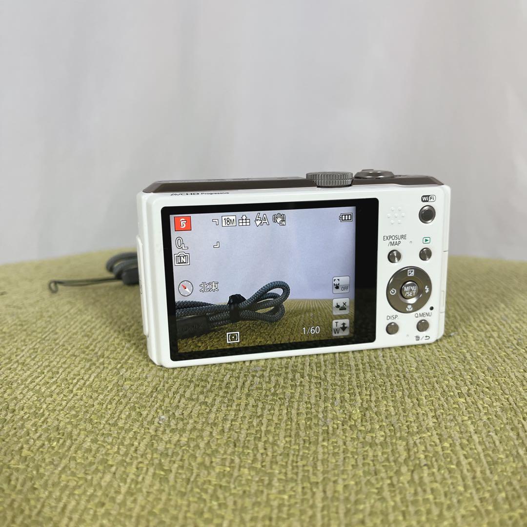 Panasonic LUMIX DMC-TZ40 白　デジカメ　ルミックス