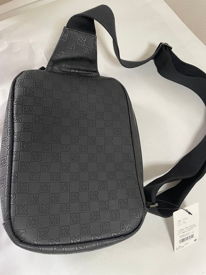 Jordan モノグラム　タグ付き　ショルダーバッグ　ブラック