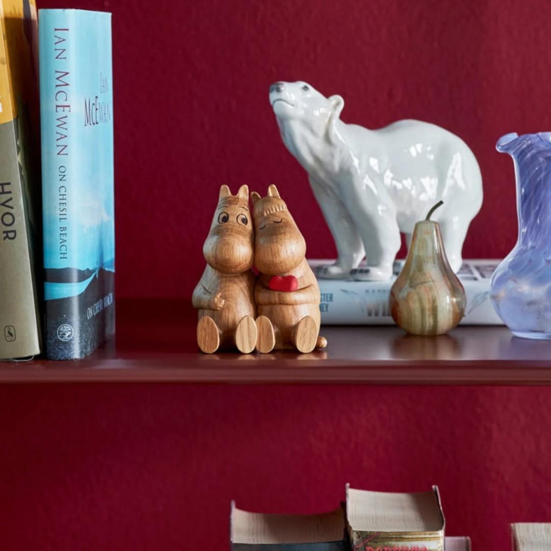 ムーミン＆スノークのお嬢さん　木製フィギュア