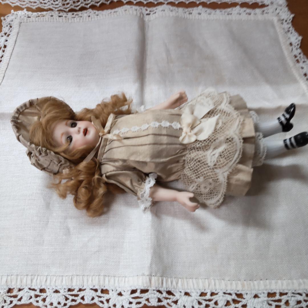 アンティークドール　リプロ　人形　海外作家　ビスクドール