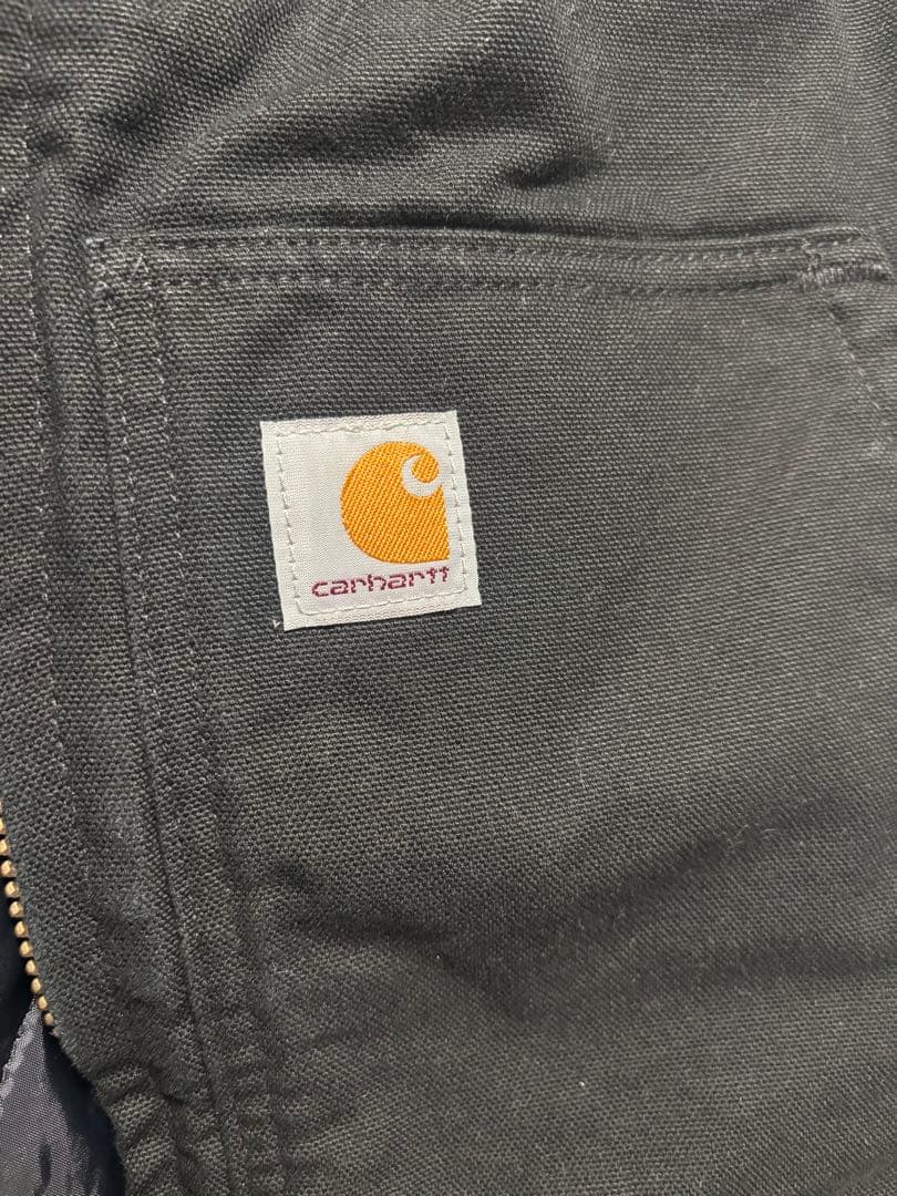 トップス carhartt duck vest