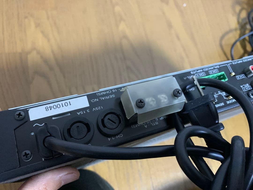 動作品　Bose Professional　パワーアンプ　1200VI