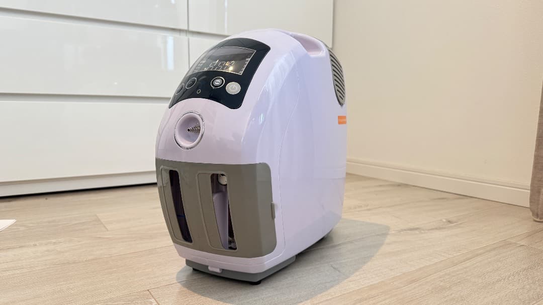 【美品・使用50時間未満】小型ペット用　高性能酸素濃縮器＋酸素室セット