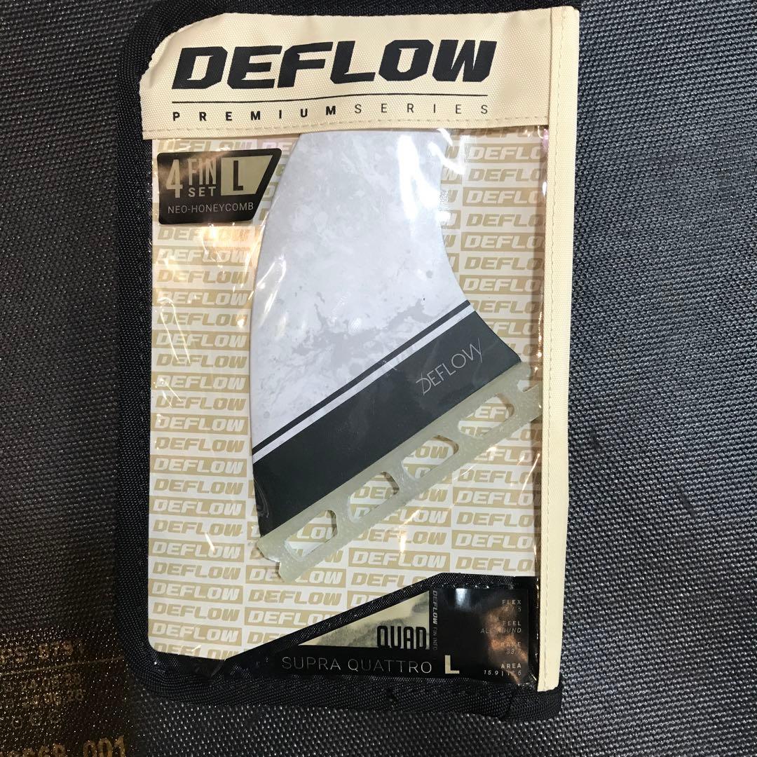 DEFLOW SUPRA QUATTRO FUT Lデフロー　クアッドフィン