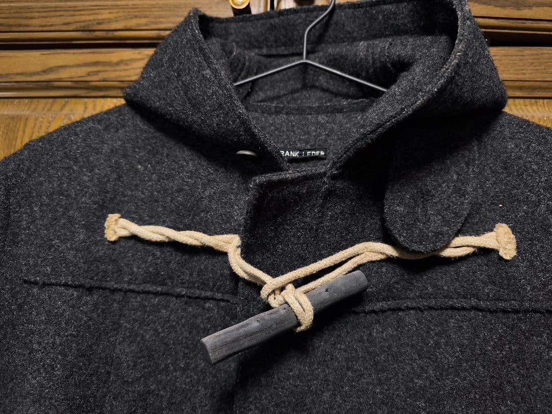 フランクリーダー　ヘビーローデンウール ダッフルコート　М　チャコールグレー