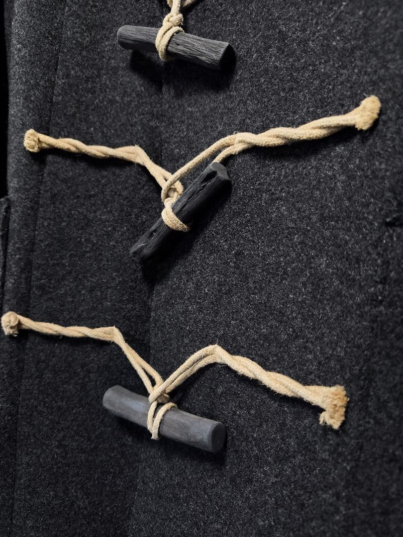 フランクリーダー　ヘビーローデンウール ダッフルコート　М　チャコールグレー