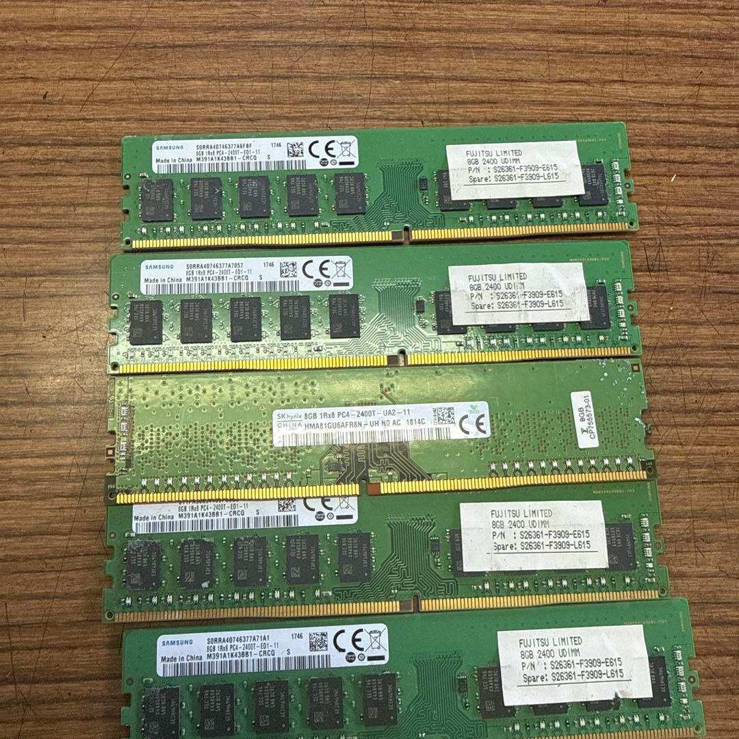 値下げパソコンメモリー 多数8GB 2400T/2666V/3200AA/4GB