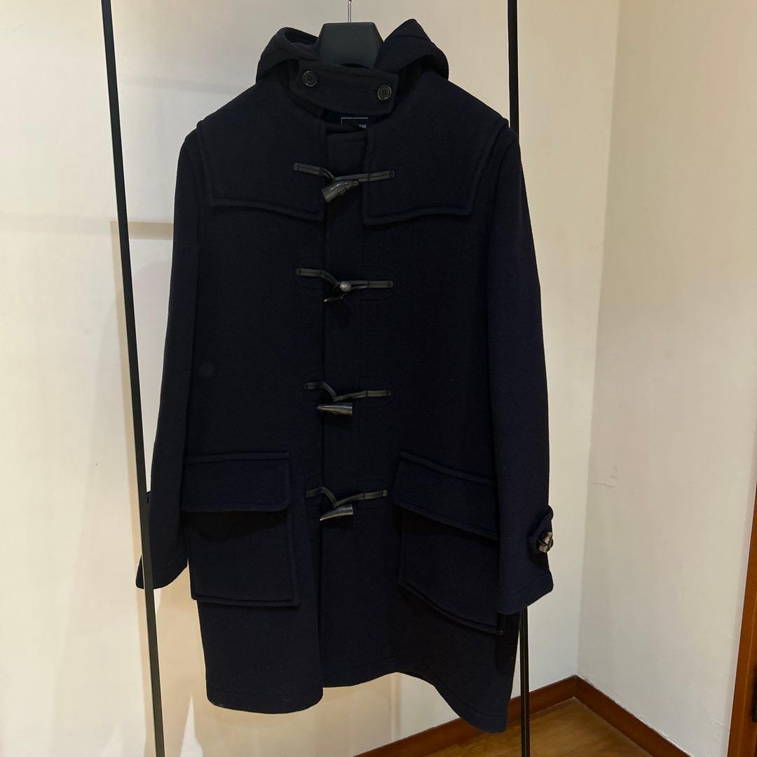 Gloverall グローバーオール ダッフルコート ネイビー Ｌ
