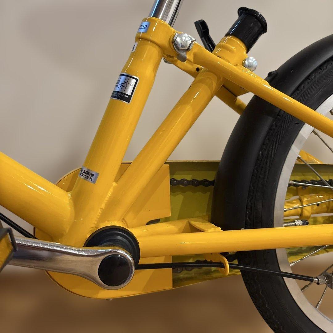 無印良品　こども自転車　16型幼児自転車　イエロー 神奈川県内手渡し