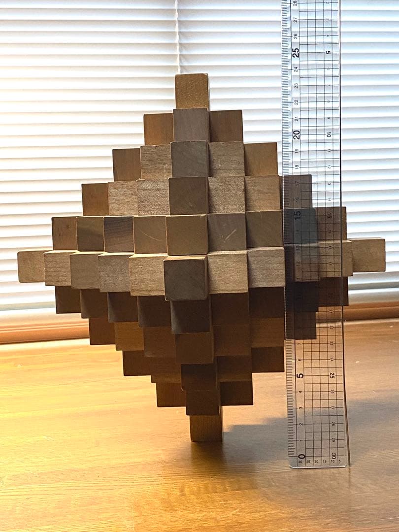 山中組木工房製作 51本型組み木