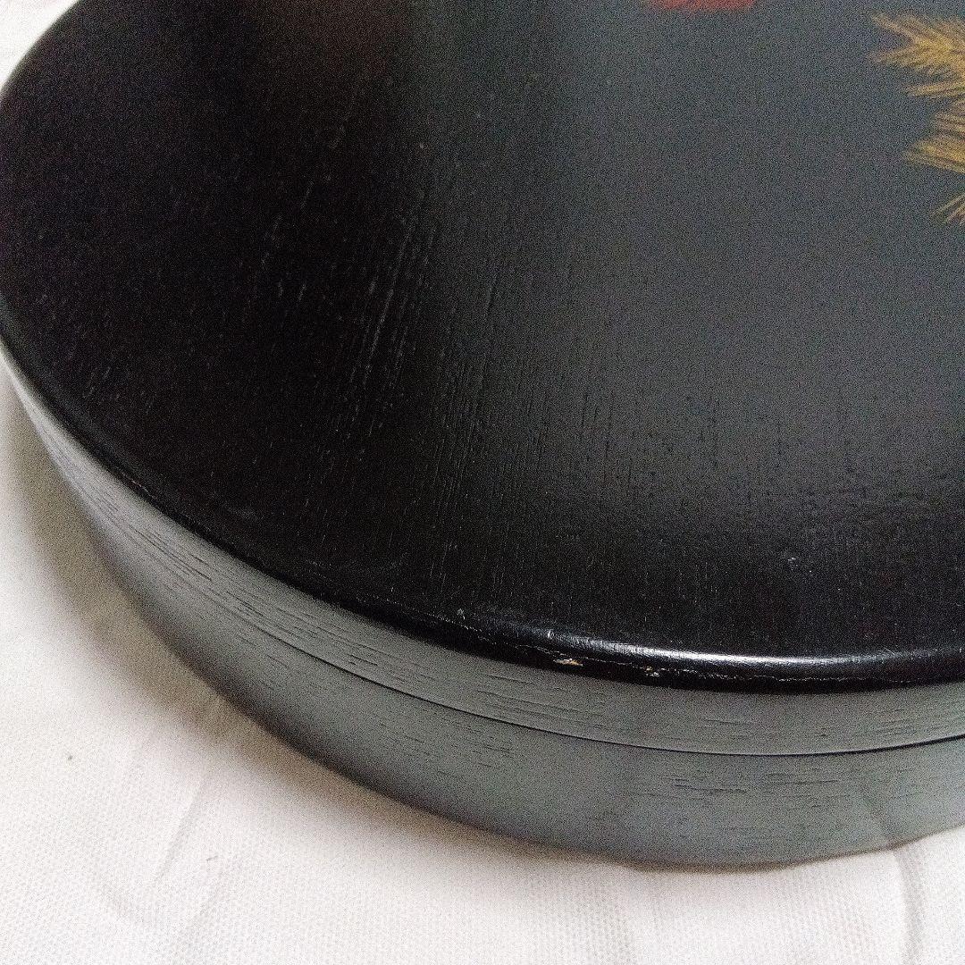 昭和レトロ 松花堂弁当 漆器