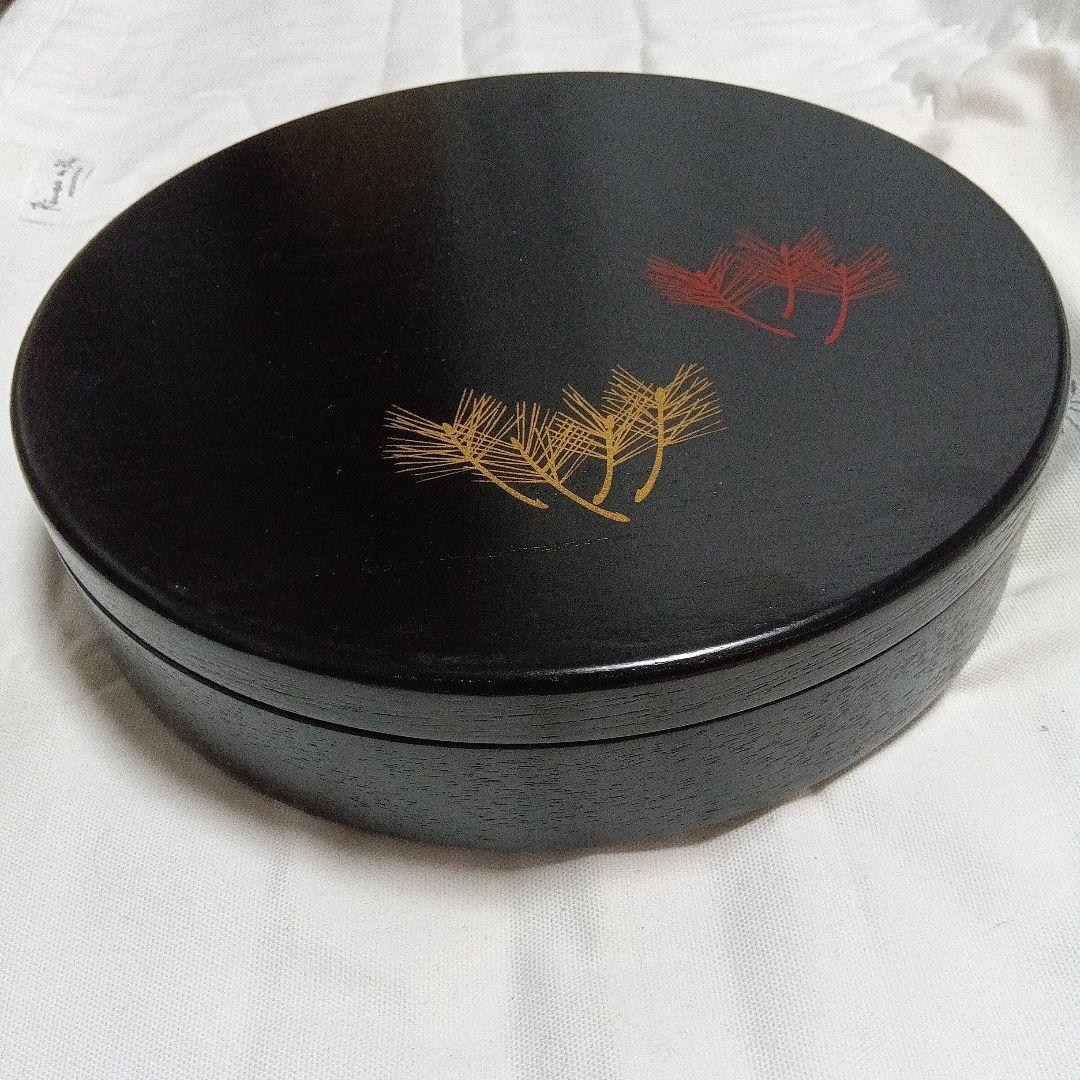 昭和レトロ 松花堂弁当 漆器