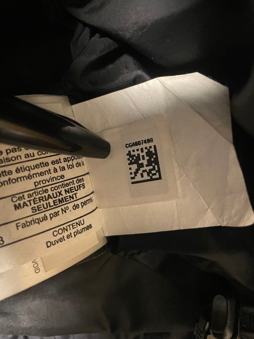 【ホログラム付き】カナダグース　アプローチジャケット　ダウンジャケット　Mサイズ