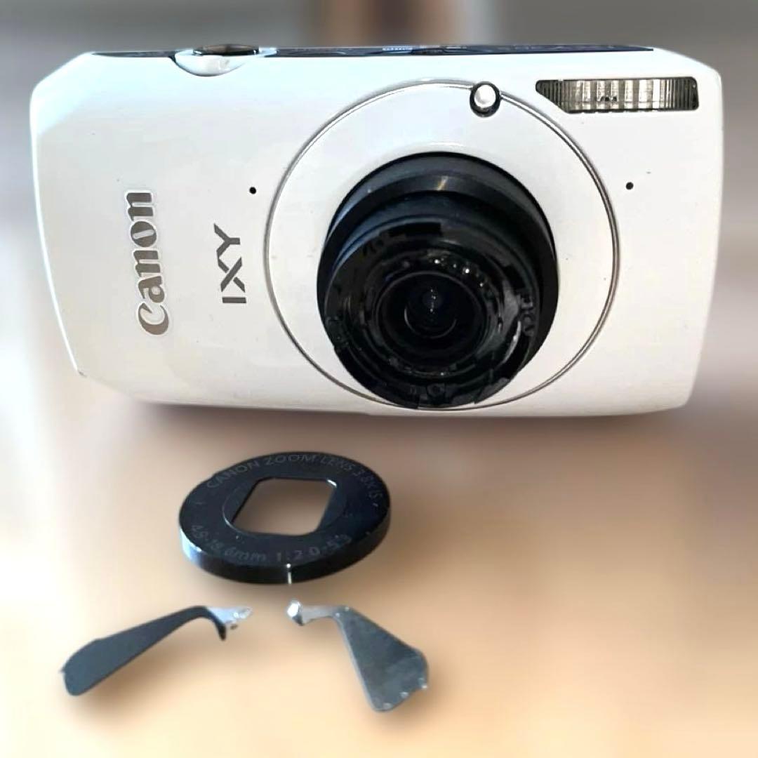 【ジャンク品】Canon IXY 30S ホワイト