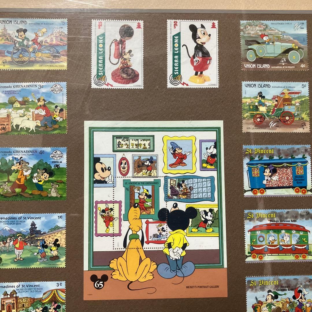 ミッキー・マウス 切手セット