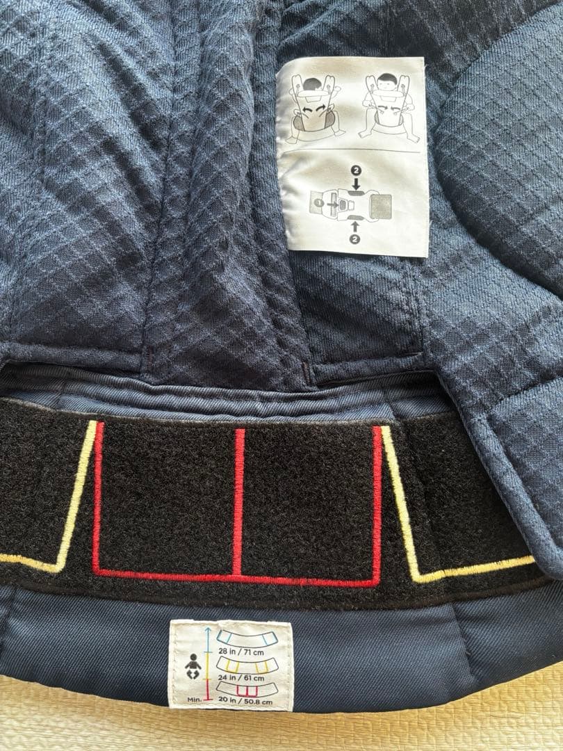 エルゴベビー OMNI Breeze ネイビー　前向き可