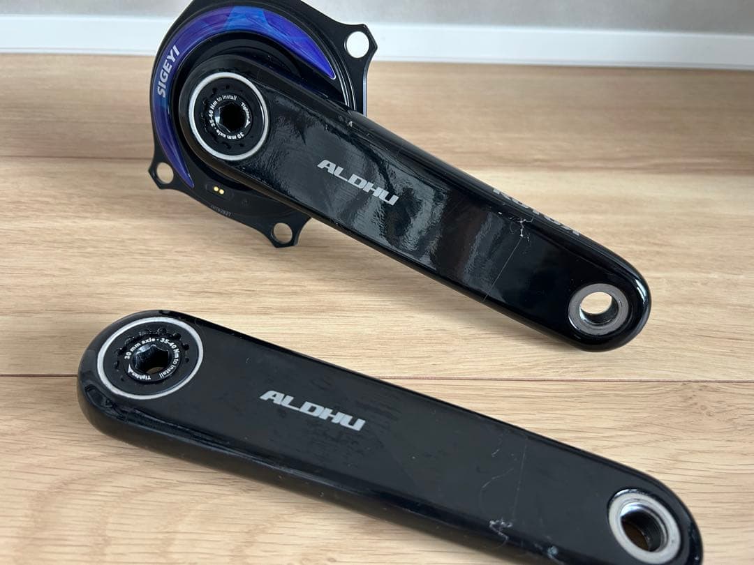 rotor aldhu carbon 165mm sigeyi パワーメーター