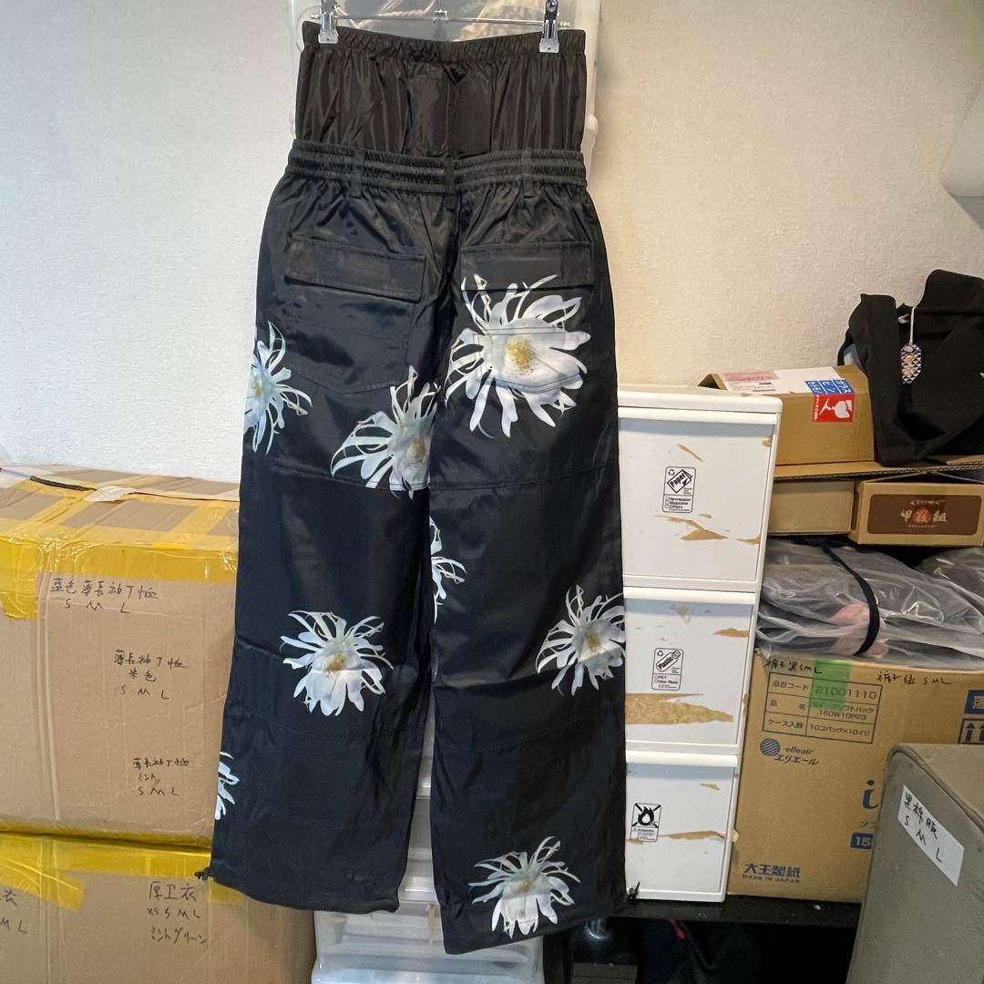 新品印花スキーパンツ L 男女兼用 花柄