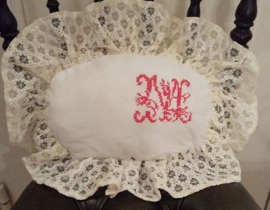 手作りクッション フランスアンティーク イギリスアンティーク doll キルト