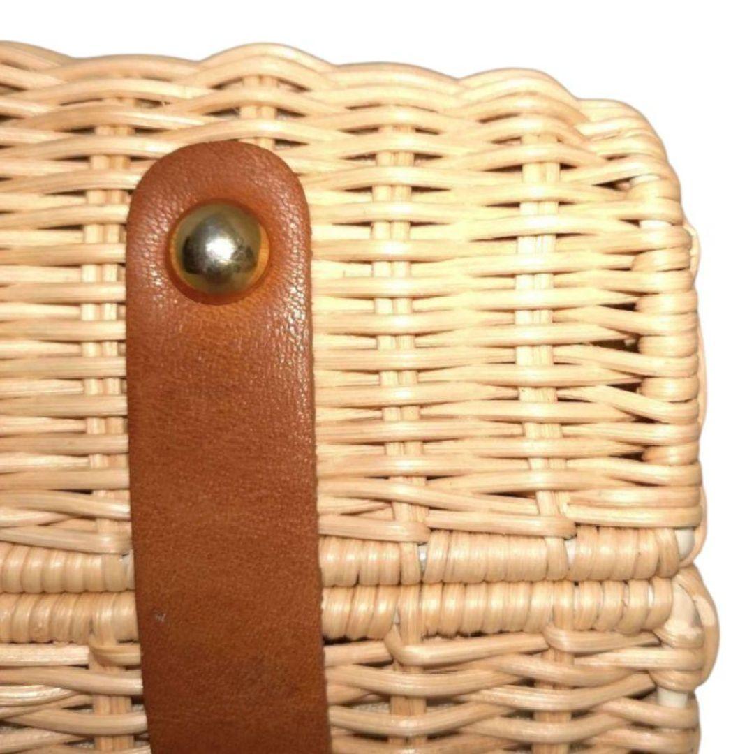 ✨未使用級✨TOMMASO CANDRIA　2way かごバッグ　バンブー