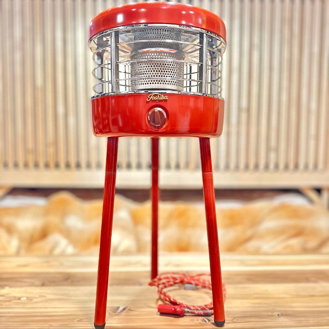 東芝SRT‐611形スタンド反射形・昭和レトロ 電気火鉢