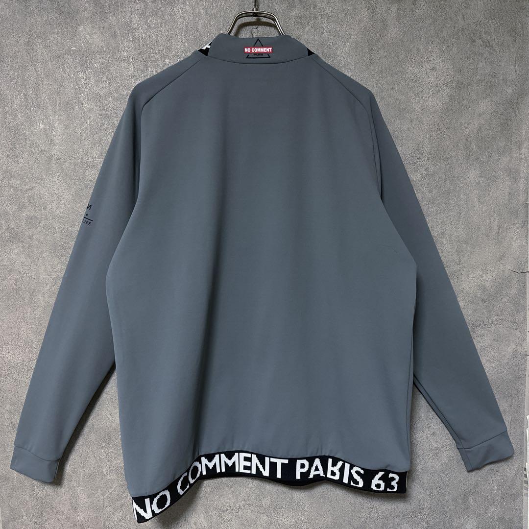 NO COMMENT PARIS ノーコメントパリ モックネック 長袖 シャツ