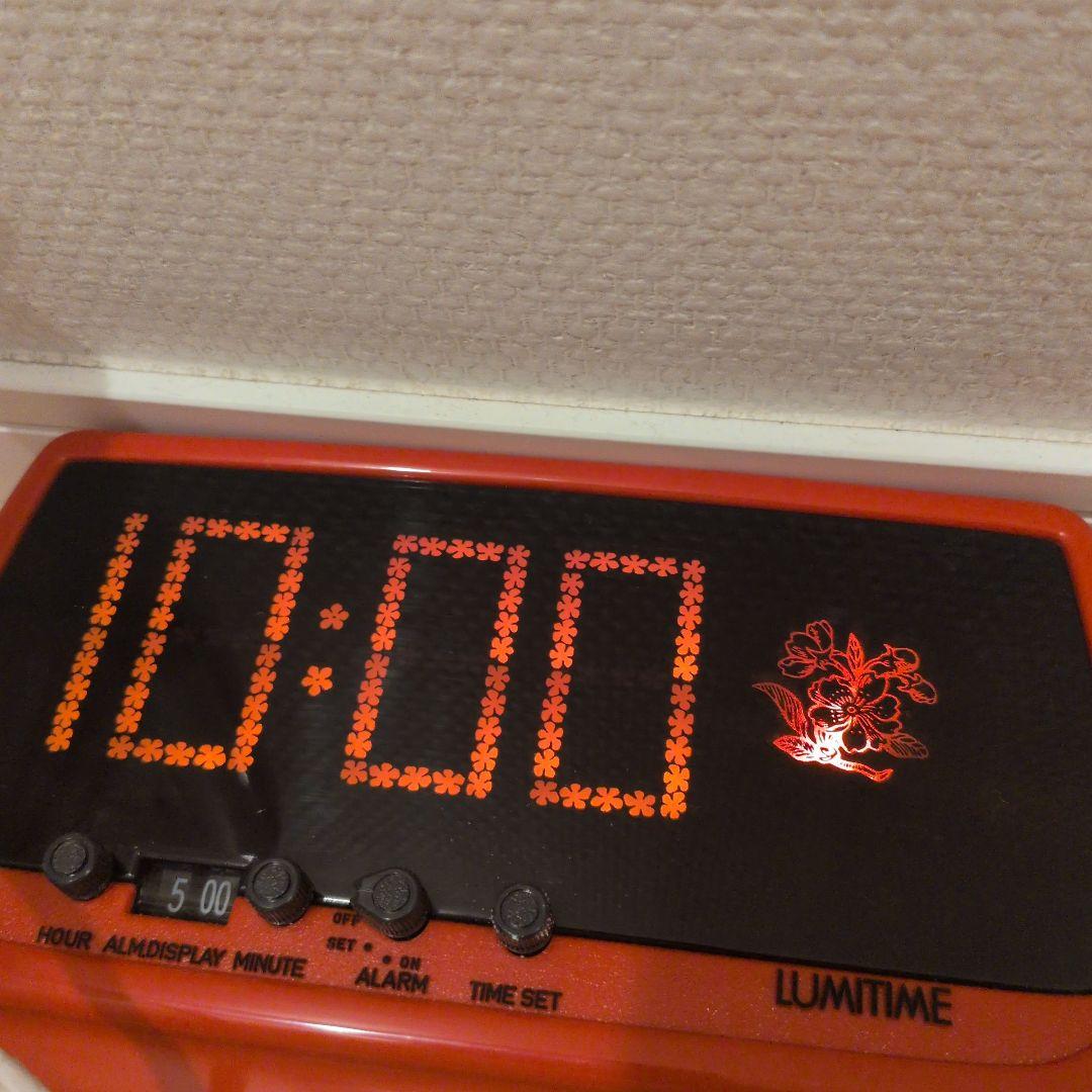 田村電気　ルミタイム　LUMITIME KT-10N　置き時計
