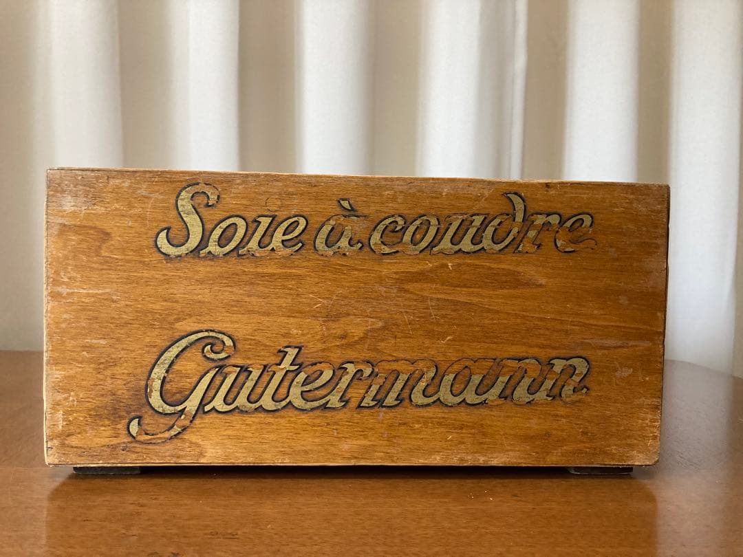 フランス アンティーク ギッターマン ソーイングキャビネット糸巻ディスプレイ什器