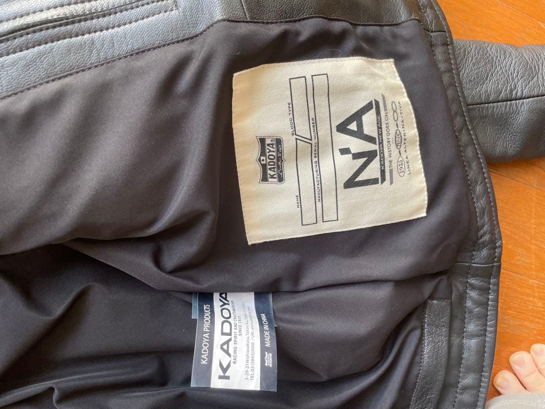 KADOYA レザージャケット XS 美品