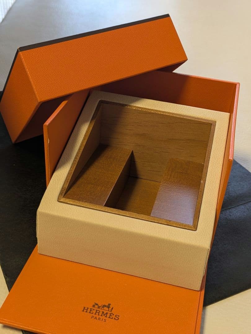 【極希少】エルメス 純正 時計用 ウッドボックス （内側部分 ）保存箱