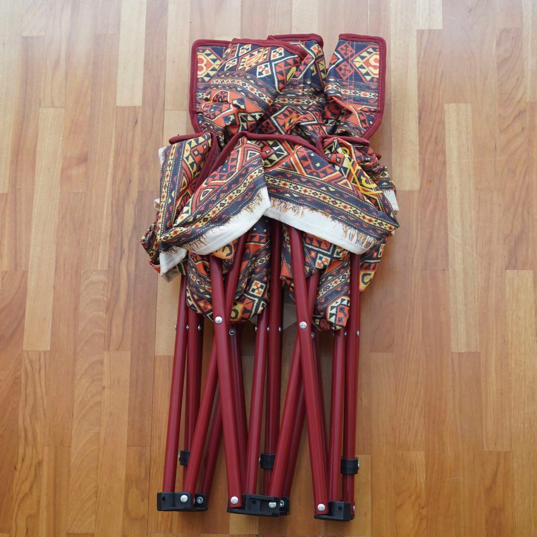 コールマン × ビームス ダブルファンチェア キリムアウトドア ベンチ