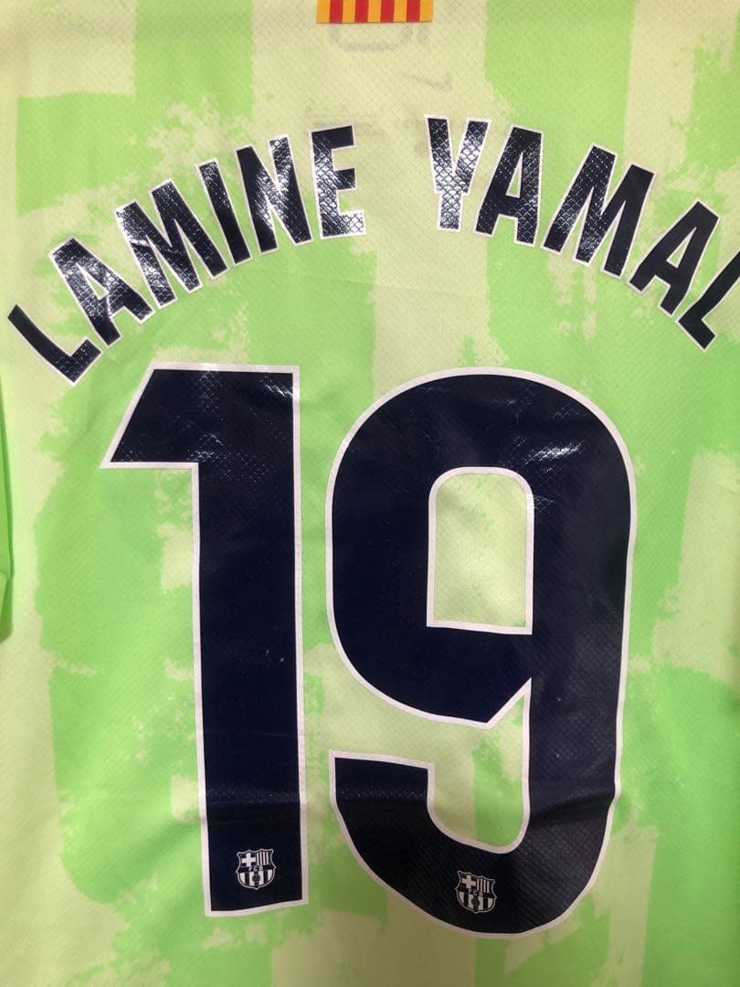 バルセロナ24/25 3rd ラミン・ヤマル ラリーガ仕様 3冠制覇