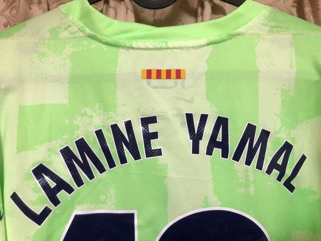 バルセロナ24/25 3rd ラミン・ヤマル ラリーガ仕様 3冠制覇