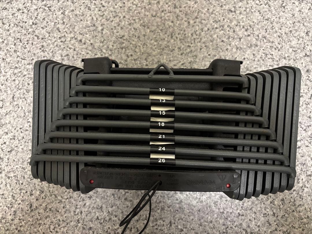 TOPFILM 可変式ダンベル 5kg~26kg 24段階調節 ①