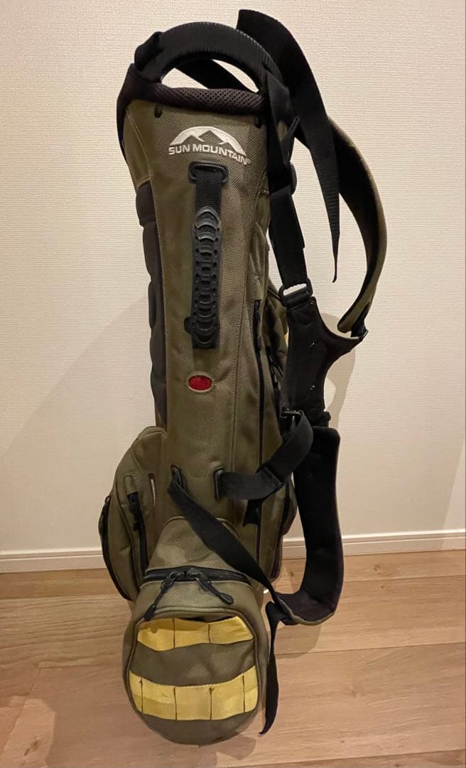 ブリーフィング　サンマウンテン　キャディバッグ　カーキ