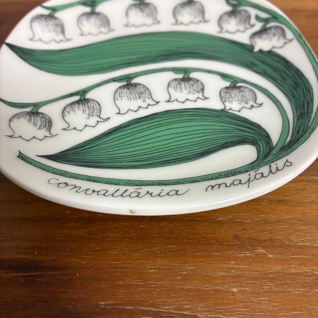 Arabia　ボタニカ　Convallaria majalis　ミニプレート