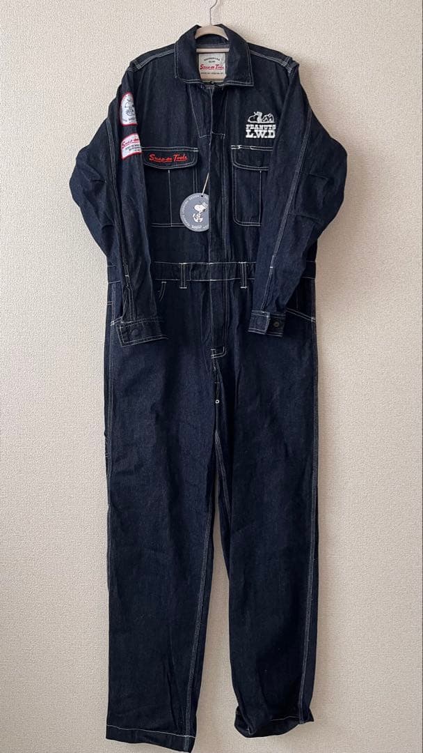 Snap-on スヌーピー つなぎ Peanuts L.W.D. スナップオン