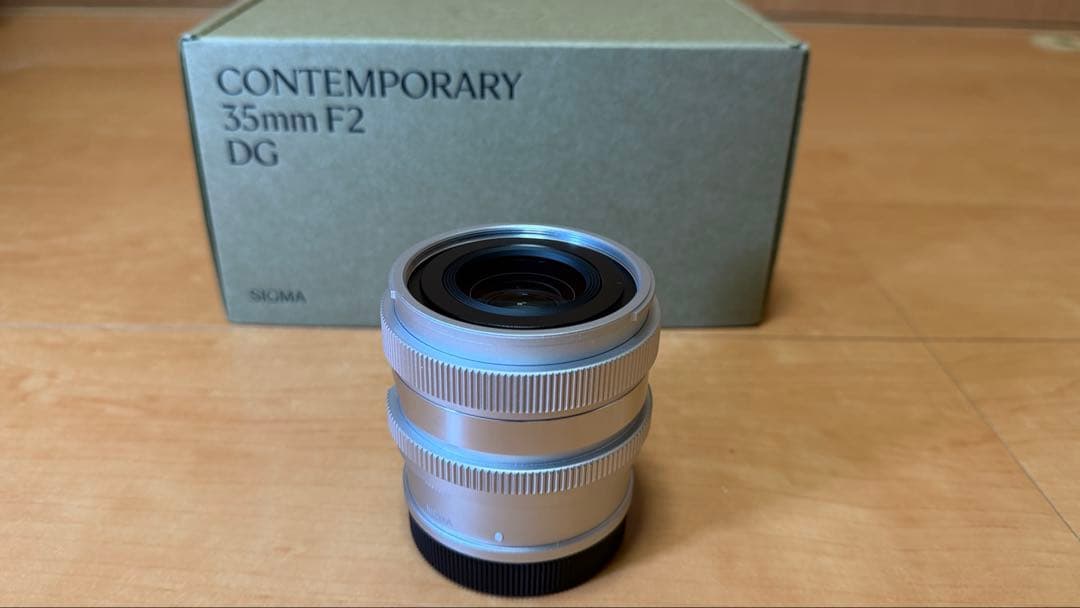 SIGMA 35mm F2 DG Contemporary Lマウント シルバー